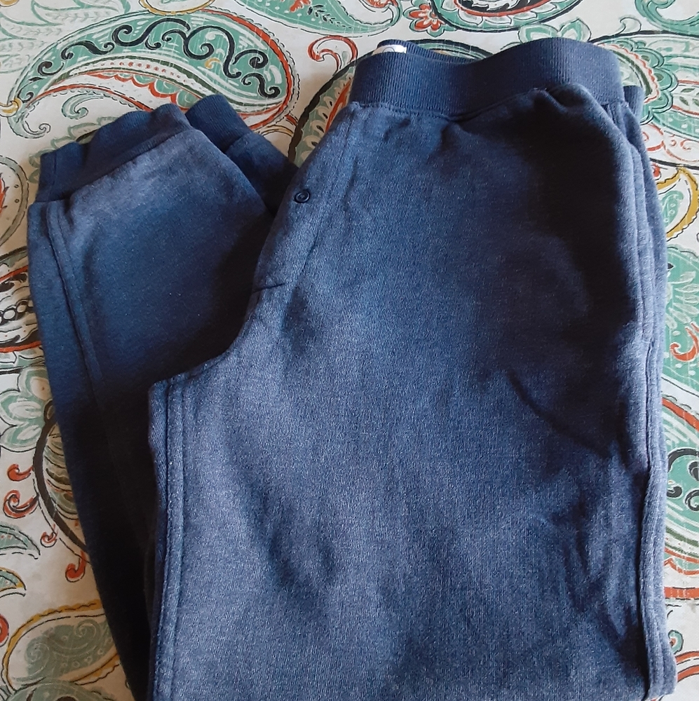 Men's navy blue sweats